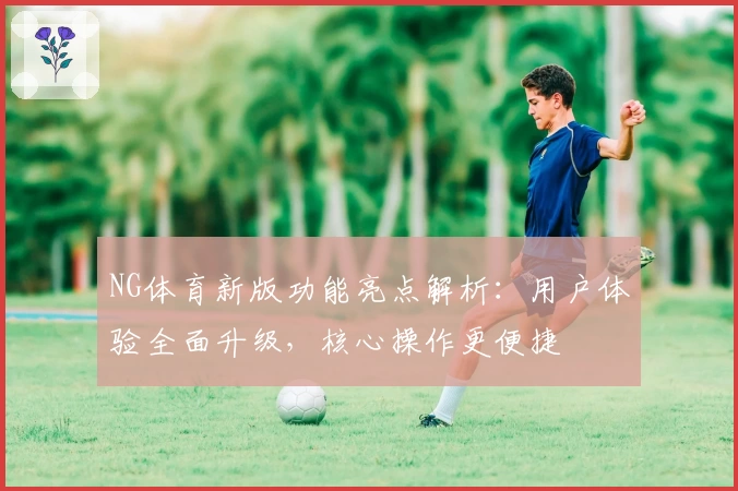 NG体育新版功能亮点解析：用户体验全面升级，核心操作更便捷